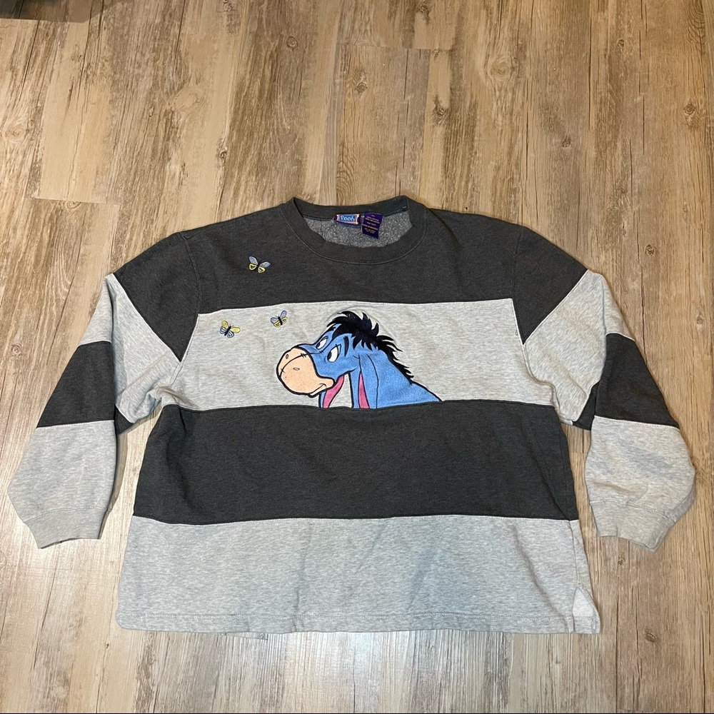 Vintage XL Pooh 100 acre wood collection Disney Eeyore